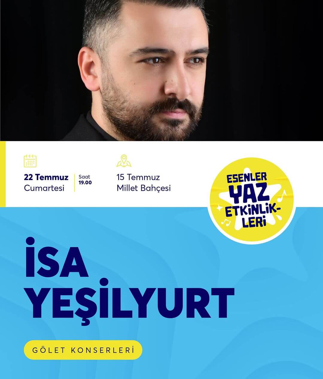 Esenler Belediyesi - İsa Yeşilyurt Konseri